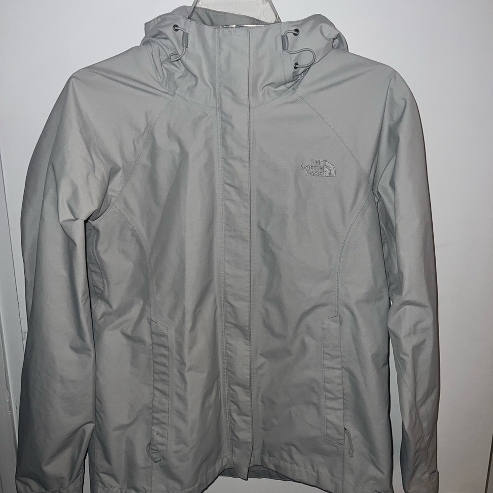 The North Face Gray Rain Jacket